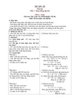 Tài liệu Giáo  án  Lớp 5 tuần 33 - 34  CKTKN