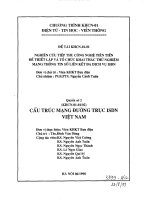 Quyển số 2  cấu trúc mạng đường trục ISDN việt nam 