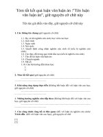 Mau tom tat luon van luan an 