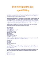 Tài liệu Dàn chiêng gôông của người Xtiêng pptx