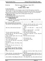 Tài liệu giao án lớp 5 tuần 26