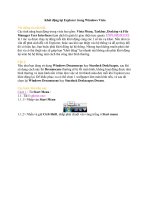 Tài liệu Khởi động lại Explorer trong Windows Vista ppt