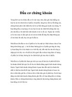 Tài liệu Đầu cơ chứng khoán pptx