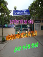 Gián án Luyện yừ và câu-lớp 3