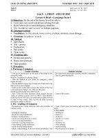 Tài liệu GIÁO ÁN 8 - TUẦN 21