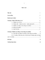 Môđun con đóng và bao đóng của môđun 