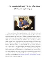 Tài liệu Các mạng lưới đổi mới: Việc tìm kiếm những ý tưởng bên ngoài công ty pptx