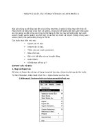 Tài liệu Nhập và xuất các vỏ bao với Maya Cloth P1 pptx