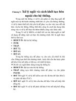 Tài liệu Thiết kế máy thu phát ký tự 8 bit, chương 5 ppt