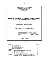 Những nét tương đồng và khác biệt ba tôn giáo do thái giáo, kito giáo và ixlam giáo 