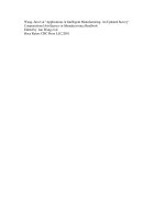 Tài liệu Neural Network Applications in Intelligent doc