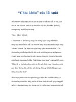 Tài liệu “Chìa khóa” của lãi suất doc