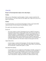 Tài liệu Performing Batch Updates with a DataAdapter doc