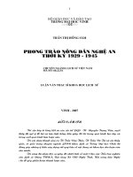 Phong trào nông dân nghệ an thời kỳ 1929   1945 