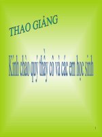 Gián án Ôn tập kiểm tra 1 tiết Lí 7 phần điện học
