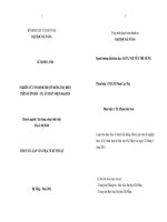 Nghiên cứu ổn định trượt móng trụ điện trên sườn dốc   dự án thủy điện đakmi 4 