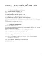 Tài liệu Câu hỏi ôn tập chương 4: Dung sai lắp ghép trụ trơn ppt