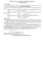 Bài giảng đề thi giáo viên giỏi môn hóa học