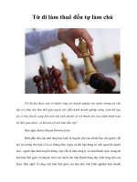 Tài liệu Từ đi làm thuê đến tự làm chủ pptx