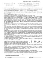 Tài liệu Đề thi ĐH môn Vật lý khối A 2005 pdf