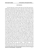 Hoàn thiện công tác kế toán tập hợp chi phí sản xuất và tính giá thành sản phẩm tại công ty cổ phần thương mại vận tải và xây dựng số 1 