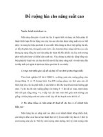 Tài liệu Để ruộng lúa cho năng suất cao doc