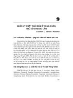 Tài liệu Chương 9: Quản lý chất thải rắn ở Viêng Chăn, thủ đô CNDCND Lào ppt