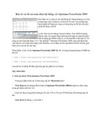 Tài liệu Bảo trì và tối ưu toàn diện hệ thống với Spotmau PowerSuite 2009 doc