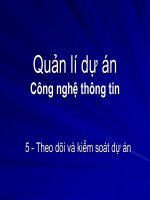 Tài liệu Quản lý dự án công nghệ thông tin P5 pptx