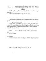 Tài liệu TÍNH TOÁN THIẾT KẾ ĐỘNG HỌC TOÀN MÁY, Chương 3 pdf