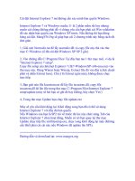 Tài liệu Cài đặt Internet Explorer 7 doc