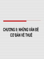 Tài liệu Chuong II - thuế tại việt nam 2 ppt