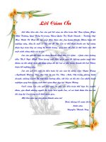 ĐÁNH GIÁ CHẤT LƯỢNG PHỤC vụ của GIAO DỊCH VIÊN đối với KHÁCH HÀNG cá NHÂN tại NGÂN HÀNG AGRIBANK   CHI NHÁNH THỊ xã HƯƠNG TRÀ 