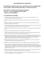 Tài liệu EXTEMPORANEOUS SPEAKING pdf