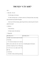 Tài liệu Giáo án 4 tuổi - Truyện Cây Kế ppt