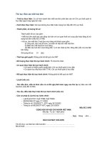 Tài liệu Báo cáo mất hoá đơn pptx