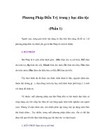 Tài liệu Phương Pháp Điều Trị trong y học dân tộc (Phần 1) doc