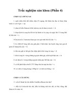 Tài liệu Trắc nghiệm sản khoa (Phần 4) doc