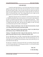 Hoàn thiện tổ chức kế toán doanh thu, chi phí và xác định kết quả kinh doanh tại công ty TNHH kim khí màu xanh 