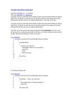 Tài liệu Tạo phím nóng không sử dụng Hook pptx