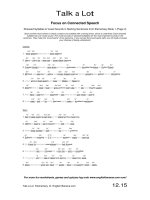 Tài liệu Spoken english elementary handbook part 12 docx