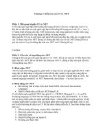 Tài liệu C# Toàn Tập part1 docx