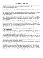 Cách tắm để chữa bệnh 