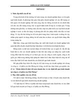 Hoàn thiện tổ chức kế toán doanh thu và xác định kết quả kinh doanh tại công ty cổ phần sơn hải phòng 