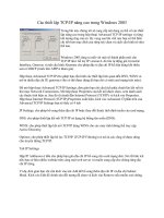 Tài liệu Các thiết lập TCP/IP nâng cao trong Windows 2003 pptx