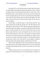 Công tác văn thư, lưu trữ tại công ty tư vấn xây dựng sông đà 