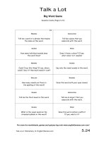 Tài liệu Spoken english elementary handbook part 8 docx