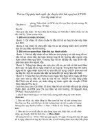 Tài liệu Thủ tục Cấp phép hành nghề vận chuyển chất thải nguy hại doc