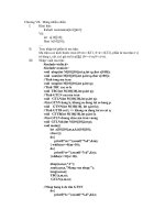 Tài liệu Chương VII: Mảng nhiều chiều doc
