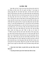 luận văn tốt nghiệp : Bảo hiểm xã hội Việt Nam